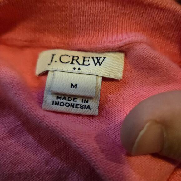 J.Crew Cary Lightweight Cotton Cardigan Pink Size M - Picture 3 of 11